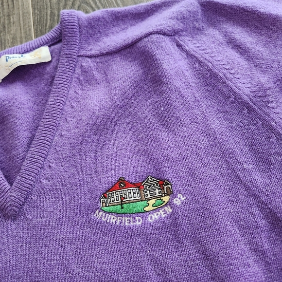 1992 Muirfield Open Wool Sweater - Picture 2 of 4